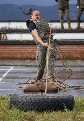 Prueba arrastre de neumático.