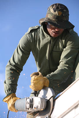 Trabajos de recuperación