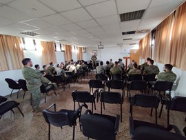 Exposición a los alumnos