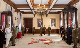 Vista General de la Sala de Banderas