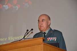 Un instante de la intervencion del ponente