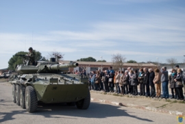 Centauro durante la exhibición