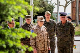 Ministro de la Defensa de El Salvador en BRI I (BRI I)