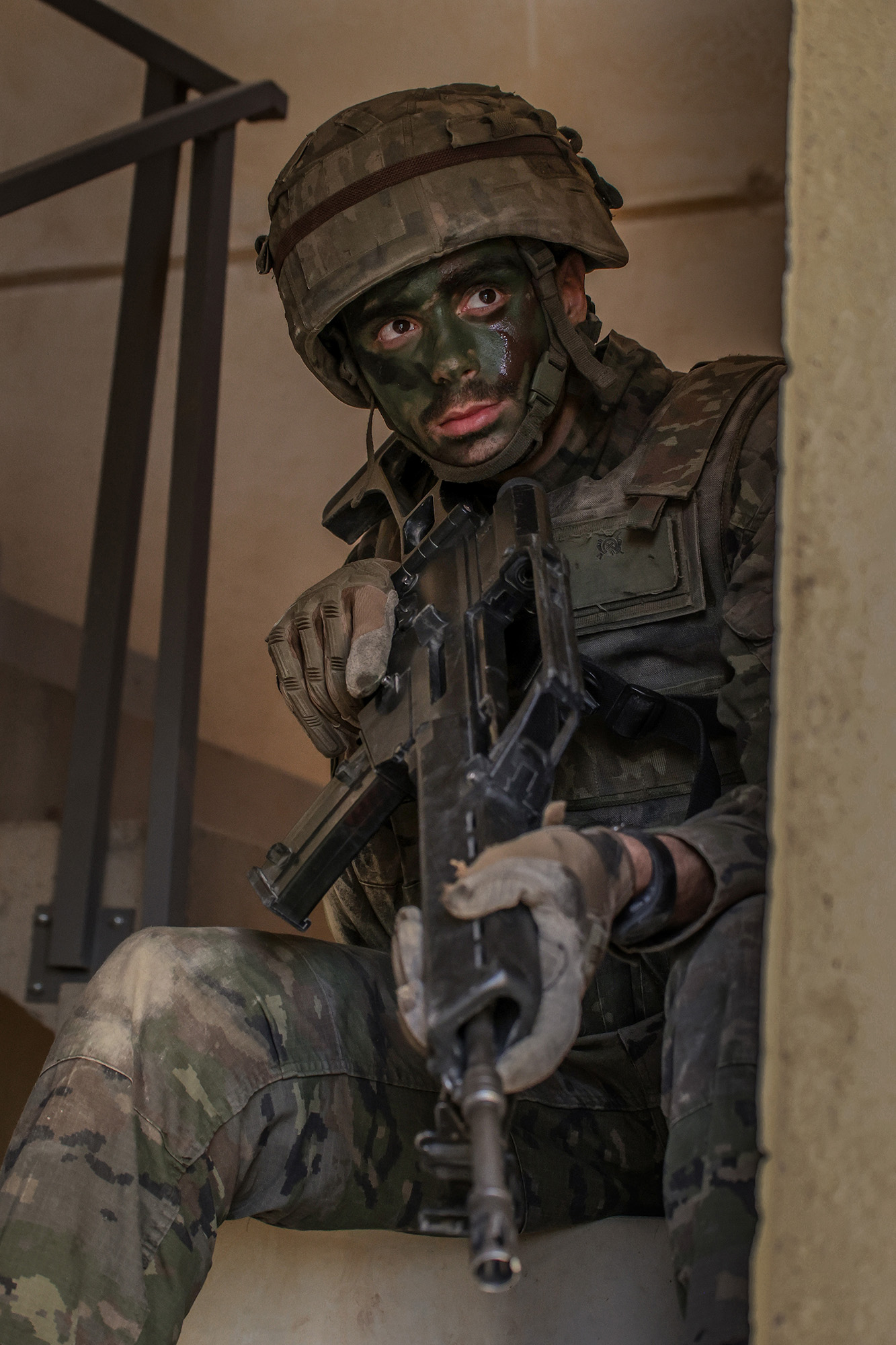 Combate en población 1