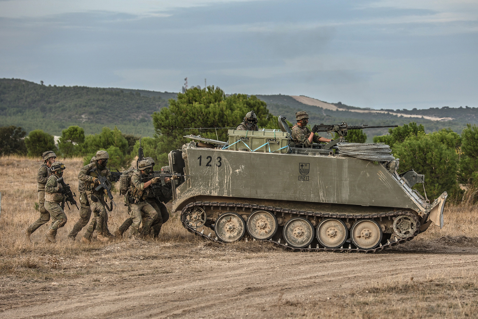 Combate en población 3