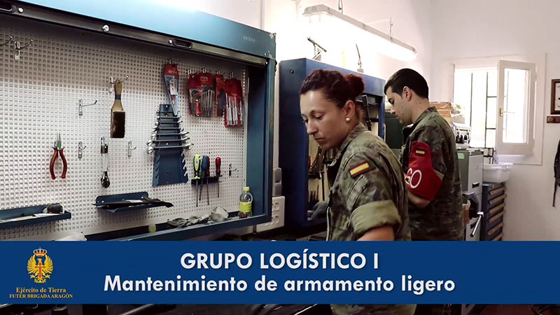 Mantenimiento de armamento - Grupo Logístico I