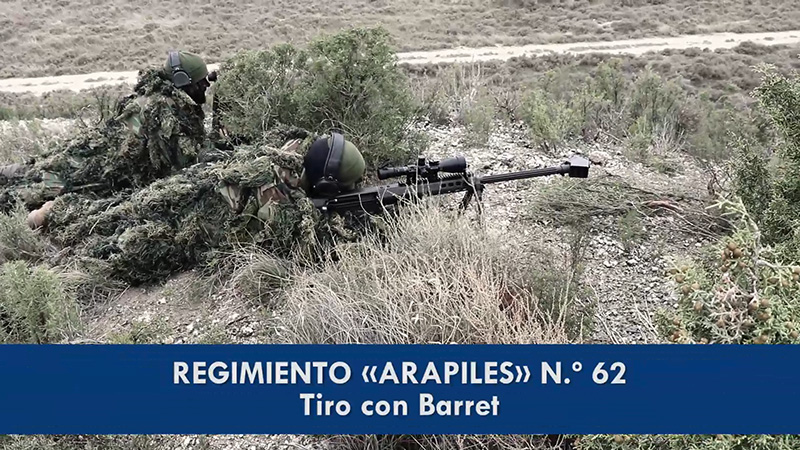 Tiradores de precisión - Regimiento de infantería 