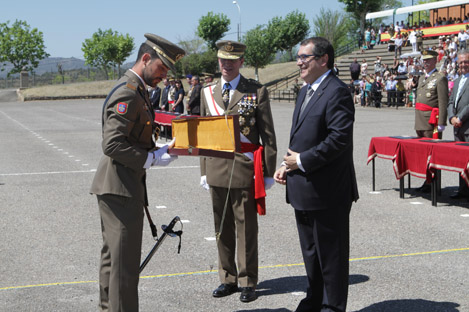 Entrega de replica espada Jaime I