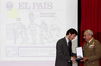 Presentación del Calendario del Ejército 2012