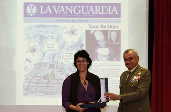 Presentación del Calendario del Ejército 2012