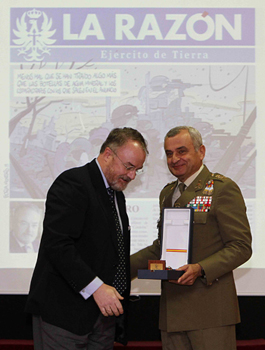 Presentación del Calendario del Ejército 2012