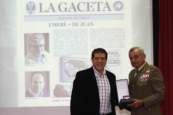 Presentación del Calendario del Ejército 2012