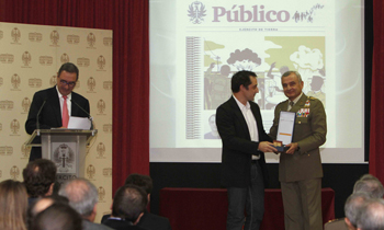 Presentación del Calendario del Ejército 2012