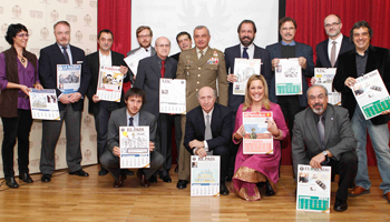 Presentación del Calendario del Ejército 2012
