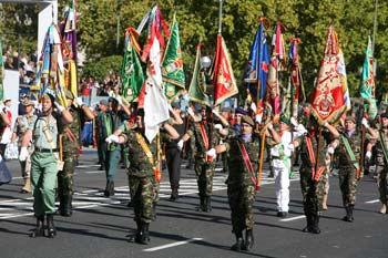 Guiones participantes en misiones en el extranjero