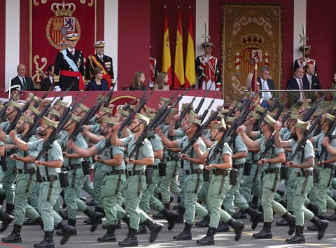 Unidades de La Legión