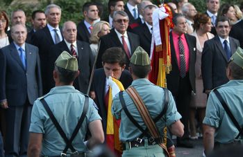 Autoridades asistentes al acto