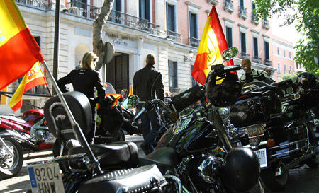 Marcha motera Ejército de Tierra 2014: "Con tu Ejército, con nuestra Bandera"