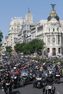 Marcha motera Ejército de Tierra 2014: "Con tu Ejército, con nuestra Bandera"