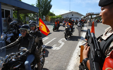 Marcha motera Ejército de Tierra 2014: "Con tu Ejército, con nuestra Bandera"