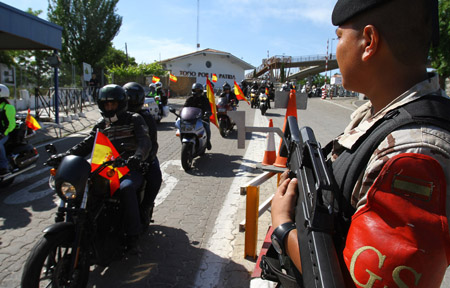 Marcha motera Ejército de Tierra 2014: "Con tu Ejército, con nuestra Bandera"
