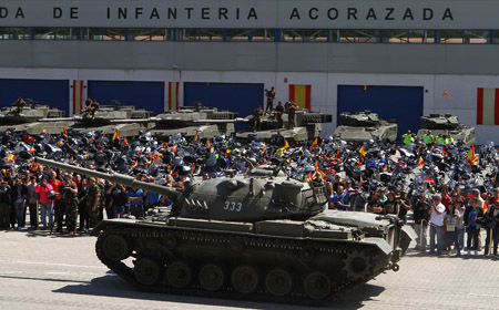 Marcha motera Ejército de Tierra 2014: "Con tu Ejército, con nuestra Bandera"