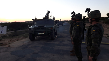 Tiro Misiles Mistral, Regimiento de Artillería Antiaérea Nº 71, CMT "Médano del Loro" Huelva