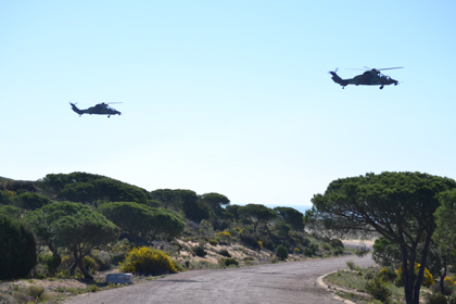 Tiro Misiles Mistral, Regimiento de Artillería Antiaérea Nº 71, CMT "Médano del Loro" Huelva