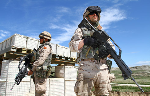 Brigada XII preparación del contingente para el Líbano