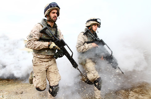 Brigada XII preparación del contingente para el Líbano