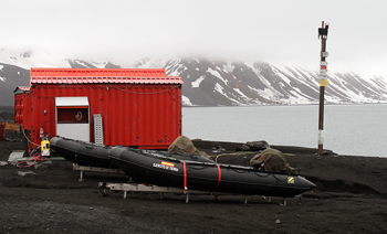 Embarcaciones zodiac preparadas