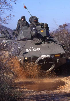 Conmemoración del final de la misión en Bosnia i Herzegovina (1999)