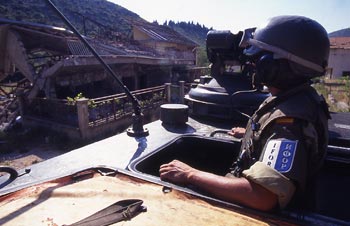 Conmemoración del final de la misión en Bosnia i Herzegovina (1999)