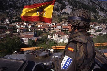Conmemoración del final de la misión en Bosnia i Herzegovina (1999)