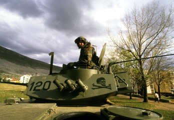 Conmemoración del final de la misión en Bosnia i Herzegovina