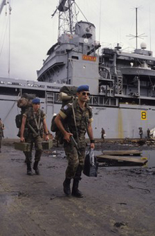 Conmemoración del final de la misión en Bosnia i Herzegovina