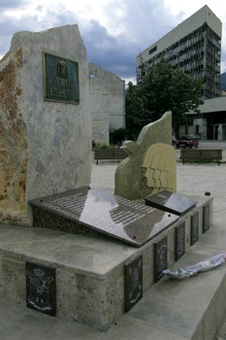 Conmemoración del final de la misión en Bosnia i Herzegovina