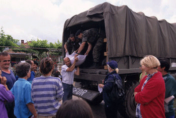Conmemoración del final de la misión en Bosnia i Herzegovina