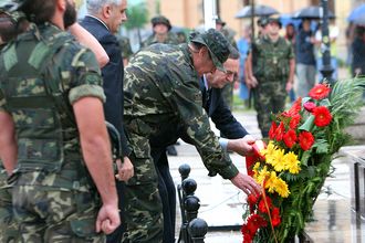 Conmemoración del final de la misión en Bosnia i Herzegovina