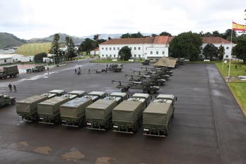 Conmemoración del final de la misión en Bosnia i Herzegovina. Unidades del Ejército