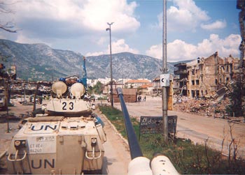 Conmemoración del final de la misión en Bosnia i Herzegovina. Unidades del Ejército