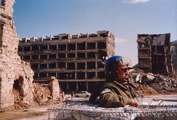 Conmemoración del final de la misión en Bosnia i Herzegovina. Unidades del Ejército