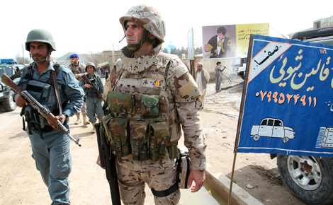 Misión en Afganistán ASPFOR XXX. Marzo / Abril 2012