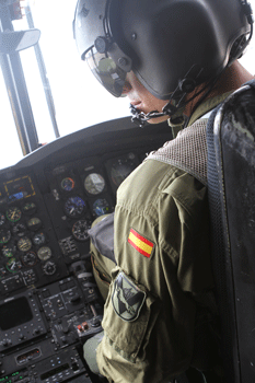 Piloto del Chinook BHELTRA V