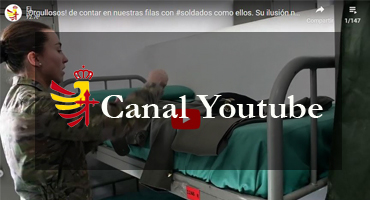 Canal youtube Ejército de Tierra