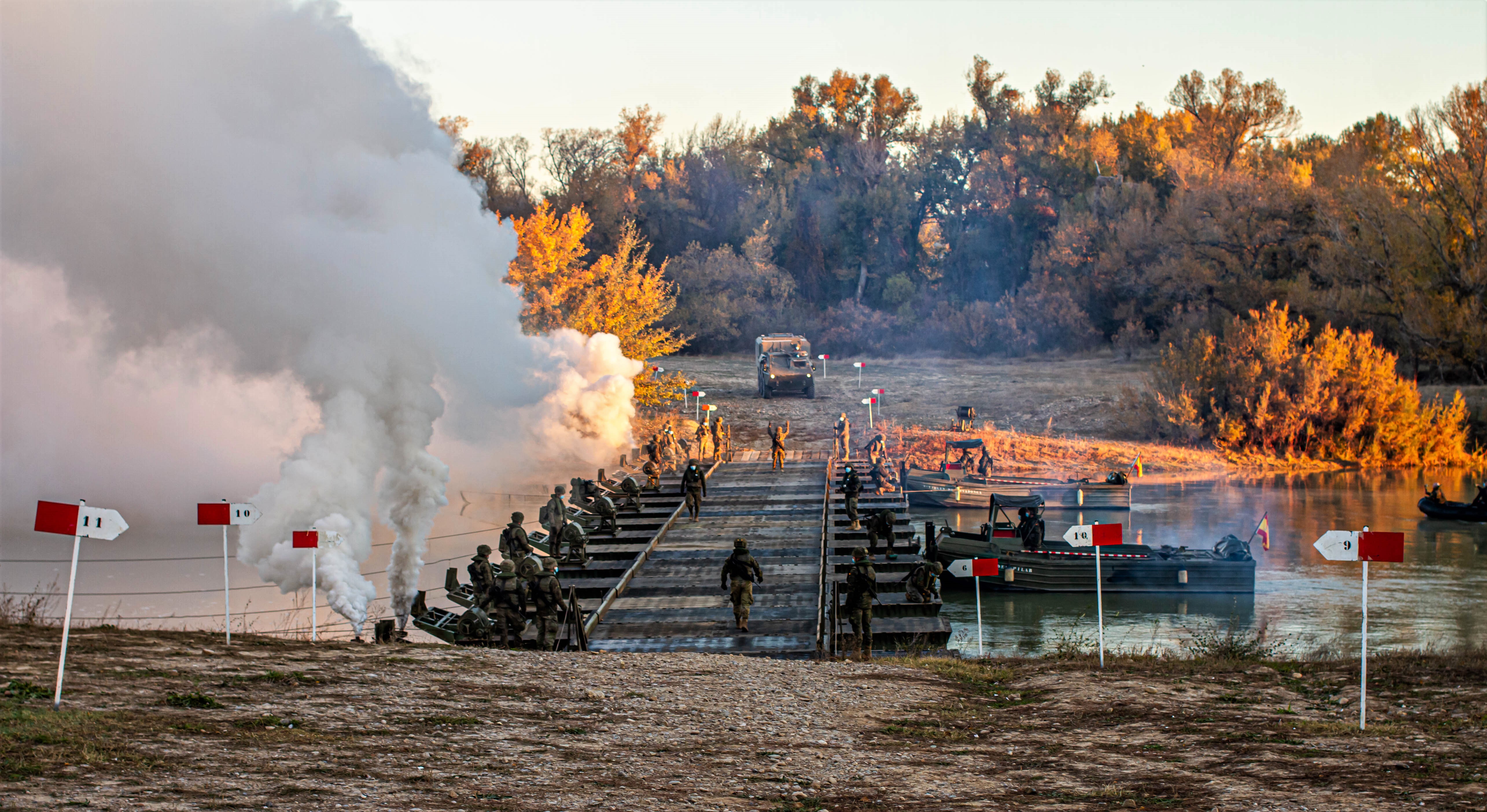 150 aniversario de la creación del Batallon de pontoneros y antigüedad del RPEI N&ordm;12
