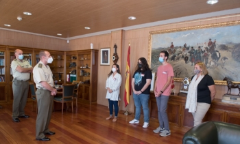 Cuatro alumnos de la Universidad de Castilla-La Mancha finalizan sus prácticas en el Museo del Ejército