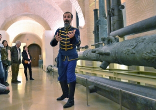 Baldomero, el valiente artillero. Foto: Museo del Ejército.