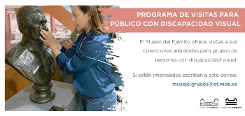 Programa de visitas para público con discapacidad visual