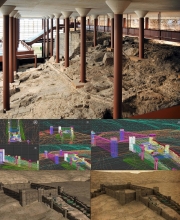 Restos arqueológicos y estudio virtual. Museo del Ejército.